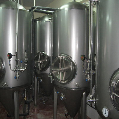 Large scale craft beer equipment
